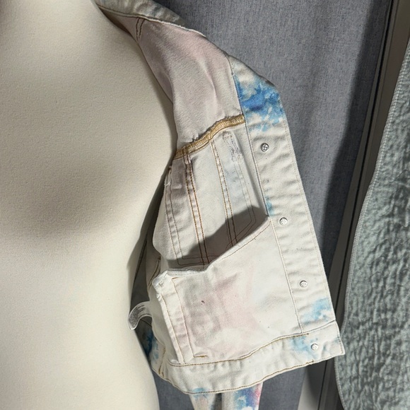 Wild Fable Multicolor Tie-Dye Jean Jacket - Picture 6 of 9